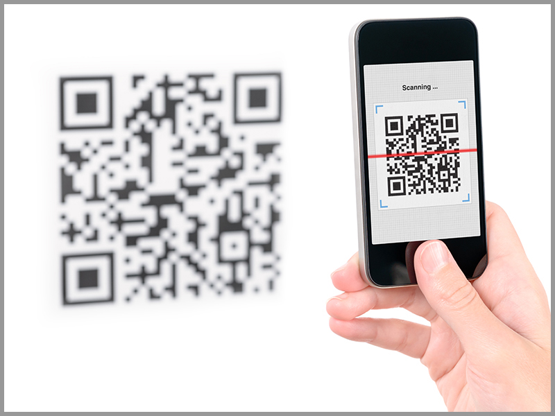Capture QR code on mobile phone